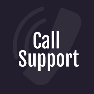 The icon for IT management call support