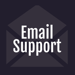 The icon for contacting IT management email support